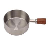tazza di salsa in acciaio inossidabile salsa professionale maniglia maniglia di cottura banchetto da picnic da picnic mini salsa impilabile per feste di ristorante (125 ml)