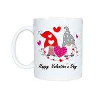Tazza di San Valentino divertente tazza da caffè per gli innamorati, tazza da tè da 325 ml, stampa su entrambi i lati, regalo di San Valentino per fidanzato e fidanzata