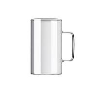 Tazza Di Vetro, Tazza Da Caffè In Vetro Trasparente Senza Piombo Grande Capacità Con Manico Tazza Da Tè In Vetro For Acqua, Latte, Succo Di Frutta, Caffè, Tè, 600 Ml