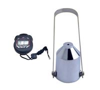 Tazza di viscosità della vernice con cronometro Strumento diluizione miscelazione prova 2# Per uso fai da te