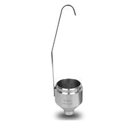 Tazza di viscosità DIN 2-6, tazza di misurazione della viscosità della vernice portatile, tazza di viscosità DIN Ford, con diametro interno ±0,02 mm, per lega di alluminio per rivestimento di vernice