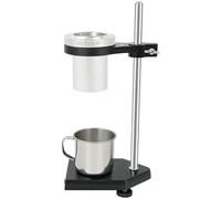 Tazza di viscosità, tazza di flusso del liquido di vernice/rivestimento, viscosimetro da banco, tazza di portata n. 4(Iso-4+bracket)