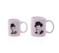 Tazza Dick & Doof 2er Set Laurel Hardy Stan Ollie Tazza da Caffè da Tè Culto
