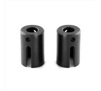 Tazza Differenziale Rc Per Traxxas Per E-Revo 2.0 Per VXL 86086-4 1/10 RC Auto Ricambi Accessori 2 Pezzi Coppa Trasmissione In Acciaio 8652 8652X(Black)
