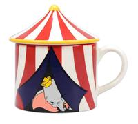 Tazza Disney Dumbo a forma di circo, lavabile in lavastoviglie e adatta al micro