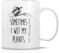Tazza divertente da giardiniere, ho bagnato le mie piante, giardinaggio, agricoltore, amante del giardino, tazze da caffè in ceramica da 11 once, sarcasmo, motivazionale, ispirazione, compleanno per l