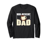 Tazza Divertente per Amanti della Cioccolata Calda con Scritta Dad Maglia a Manica