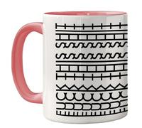 Tazza divertente per uomini e donne - F* ck This Sh* t - Rude Sarcastic, regalo per colleghi di lavoro, divertente novità scherzo bavaglio regalo umoristico compleanno amici, tazza in ceramica rosa di