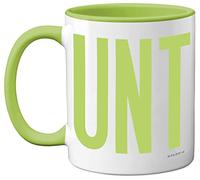 Tazza divertente per uomini e donne, tazza C UNT, divertente slogan sarcastico, regalo per colleghi di lavoro, C* nt Crude Rude Novità scherzo bavaglio umoristico regalo di compleanno per gli amici,