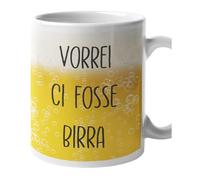 Tazza divertente Vorrei ci fosse beer ironica simpatica Mug 11oz