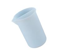Tazza divisa in silicone di grande capacità 120 ML Strumento di arte fluida in silicone flessibile tazza divisa per resina e vernice versando forniture di vernice acrilica
