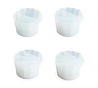 Tazza divisa per pittura fluida arte versamento silicone versamento con divisore per vernice acrilica resina gel di silicone colore