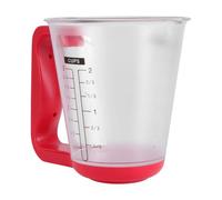 Tazza Dosatrice Digitale 1000g 1g Display LCD Rosso | PC e ABS, per Acqua e Caffè, Misurazione Pratica in Cucina, Adatta a Preparazione e Farmacia