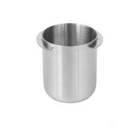 Tazza dosatrice in acciaio inox, 58 mm, strumento di misurazione per macchine da caffè espresso come Breville Oracle e Flair (argento)