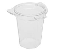 Tazza dosatrice per caffè da 51 mm Alimentatore per polvere di caffè da 100 ml Tazza per sniffare PC addensato Antistatico Trasparente Accessorio per macchina da caffè per (Trasparente)