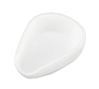 Tazza dosatrice per chicchi di caffè Vassoio dosatore in silicone per uso alimentare Coppettazione Vassoio dosatore singolo per chicchi di caffè (Bianca)