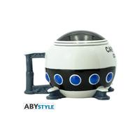 Tazza - Dragon Ball: Abystyle - Capsule Corp Spaceship (mug 3d / Tazza)