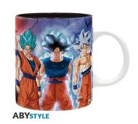 Tazza - Dragon Ball Super: Abystyle - Goku Transformations (mug 320 Ml / Tazza)