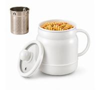 Tazza elettrica portatile da 765,4 g, multi fornello 6 in 1 | Smart Touch Control con timer per mantenere caldo 12 ore, macchina compatta per zuppe per casa, ufficio e viaggi (destra 8