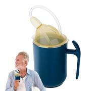 Tazza ergonomica con manico per pazienti anziani, strumento di supporto di sicurezza | Design resistente agli spruzzi per gli amanti della famiglia, amici e persone con disturbi, Heimnu