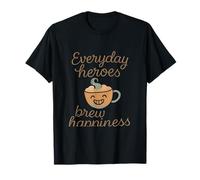 Tazza Everyday Heroes Brew Happiness per Amanti Maglietta