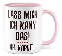 Tazza fai da te regalo Lascia che mi posso fare questo! Oh. rotto., tazza da caffè costruire artigiano padre madre ironia sarcasmo idea regalo collega fidanzato ragazza tazza caffè