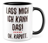 Tazza fai da te regalo Lascia che mi posso fare questo! Oh. rotto., tazza da caffè costruire artigiano padre madre ironia sarcasmo idea regalo collega fidanzato ragazza tazza caffè