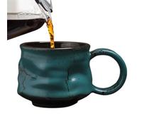 Tazza fatta a mano, tazze da caffè vintage | tazze vintage Tazza in ceramica funky,Tazze da caffè da fattoria dal design irregolare per genitori, amici, uffici e caffè