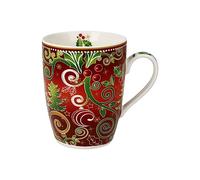 Festivo Tazza da Caffè Tazza Palais Reale Verde Rosso GOEBEL Porcellana W24