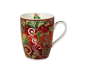 Tazza festiva rossa - Palais Royal