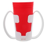 Tazza ficcanaso con manici Bicchieri d'acqua in plastica a prova di versamento