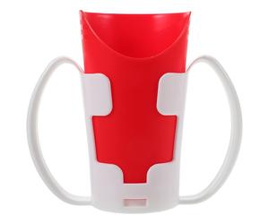 Tazza ficcanaso con manici Bicchieri d'acqua in plastica a prova di versamento