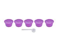 Tazza filtro caff riutilizzabile per capsule di caff da 5 pezzi da 50 ml co (Viola)