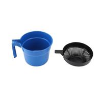Tazza filtro del latte riduzione del rischio ad alta visibilità facile da pulire 500 ml portatili leggeri per la filtrazione del latte