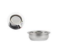 Tazza filtro for caffè in acciaio inossidabile, filtro for estrazione espresso, doppia ciotola for polvere di caffè, utensile for caffè, 22 g, 58 mm(58mm For WELHOME)