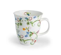 Tazza FLEURETTE Per 350Ml Bianco Fiori Porcellana TeaLogic