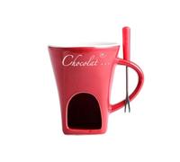 Tazza Fonduta Cioccolato Fonduta Cioccolato 130 ML, Dispositivo per Fonduta Cioccolato Candela, Tazza Fonduta Cioccolato Servizi per Fonduta al Cioccolato, Fuso Cioccolato, Tazza per Fonduta al