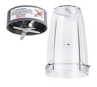 Tazza For Frullatore Da 24 Once Con Lama Di Estrazione Di Ricambio, Compatibile Con Nutribullet, Parti Di Ricambio For Frullatore Da 600 W E 900 W.