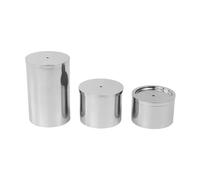 Tazza for peso specifico in acciaio inossidabile ad alta precisione, bottiglia for peso specifico della densità del liquido da 37 ml, 50 ml e 100 ml(100 mL)
