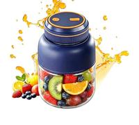 Ťazza Frullatore Elettrico - 17x11cm Blender Portatile 800ml | Estrattore Compatto Ricaricabile USB | Frutta Verdura Shake Proteine Viaggio Cucina Palestra