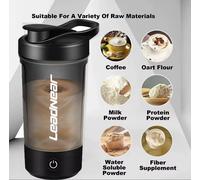 Tazza Frullatore Portatile Automatica Sport Da Viaggio Ricarica USB C 500ML onforme]