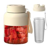Tazza Frullatore Portatile | Frullatore Ricaricabile per Frappè e Frutta - Estrattore Grande Capacità 800ml Per Uso Domestico e in Viaggio