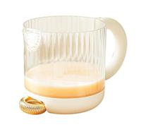 Tazza frusta per uova | Manico ergonomico Utensile da cucina - Tazza per frusta per uova semiautomatica - Per marinate Pastella per torte Succhi Salse Burro di crema Cacao in polvere