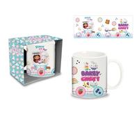 Tazza Gabby Dollhouse in Ceramica per Bambini, Tazza Bicchiere Mug per Bevande Calde Fredde, Tazza Colazione per Bambini,Confezione Regalo per Bambine 350ml 3-6 Anni