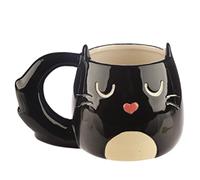Tazza Gatto Shaped, Nero