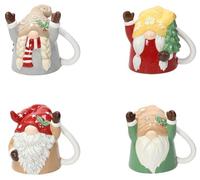 Tazza Gnomo Natale Decorazione Tognana Up&Down COLORI ASSORTITI 300 cc