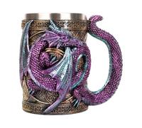 Tazza gotica medievale, tazza di birra, tazza di bevanda fantasia, tazza in acciaio inox, tazza di birra gotico, tazza di alloggio per feste, tazza da tè e caffè
