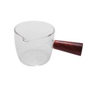 Tazza graduata in vetro per caffÃ¨ espresso da 75 ml, brocca tripla con beccucci singoli