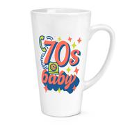Tazza Grande Da Latte 17Oz 70s Compleanno Retro Fratello Sorella Migliore Amico