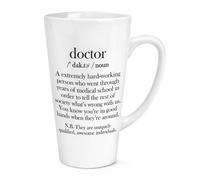 Tazza Grande Da Latte 17oz Del Dottore, Il Migliore Del Mondo, Divertente